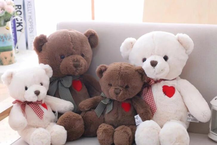 Boutique love teddy bear doll (3)