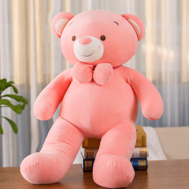 Super soft fabric multicolor teddy bear toy (1)