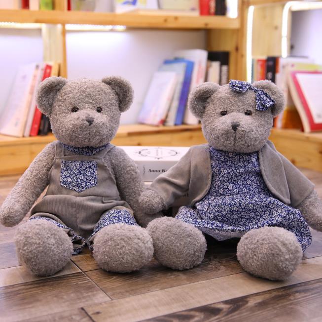 Floral dress bear toy (1)