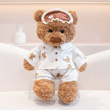 Cute 0.8m Teddy Bear Plush Toy for Kids – Soft Stuffed Doll Gift