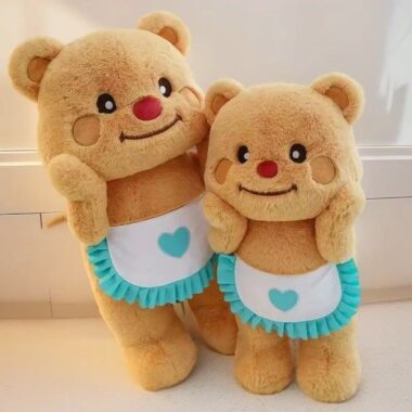  Butter teddy bear plush doll – soft stuffed bear toy gift for girls