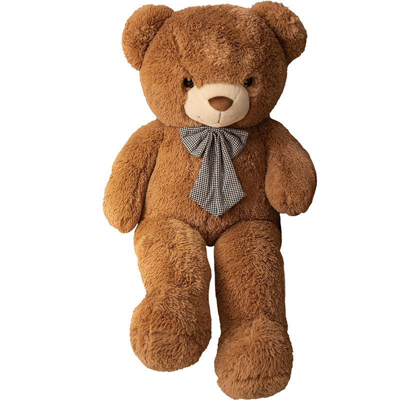 Cute Big Teddy Bear Plush Toy – Bubble Bear Hugging Sleep Companion