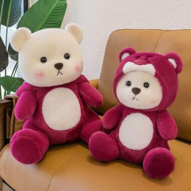 Cute Tina QQ bear plush toy doll gift for girls