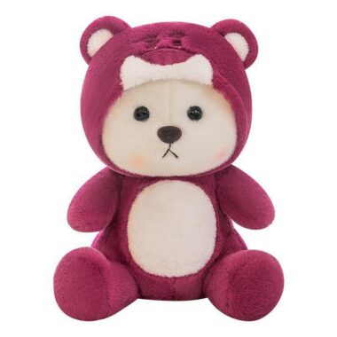 Cute Tina QQ bear plush toy doll gift for girls