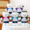 Graduation teddy bear plush toy in school uniform for students