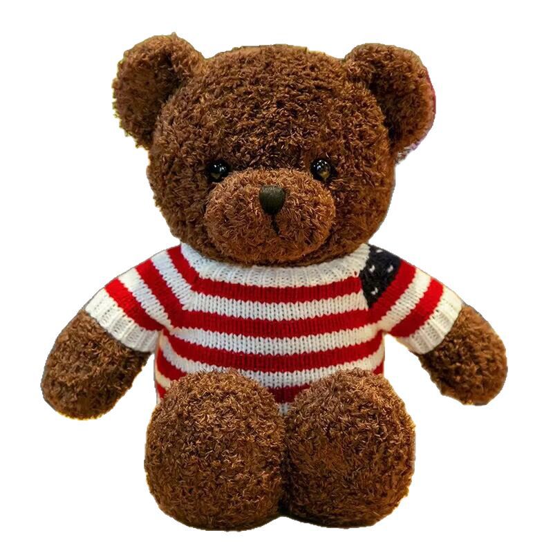 : Teddy Bear Plush Toy with Hoodie and Sweater for Kids and Gifts