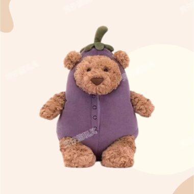 Trendy JC Bee Barcelo teddy bear plush toy in bee outfit