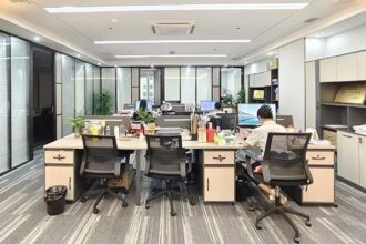 Skilled teddy bear factory team designers and quality inspectors